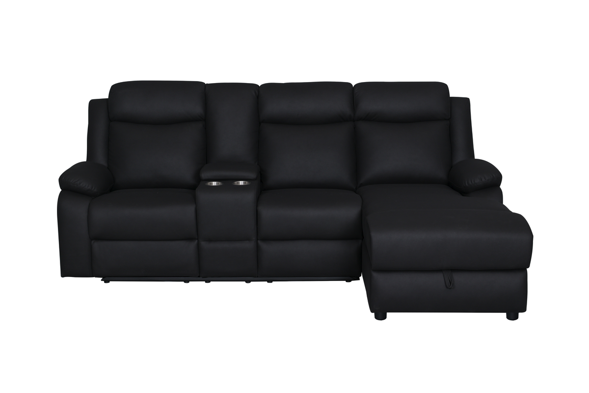 Charr Recliner Chaise Lounge with StorageRecliner Sectional
