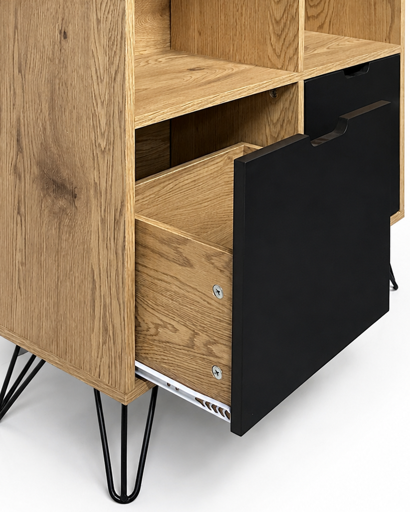 Arnold Bookcase with StorageBookcase