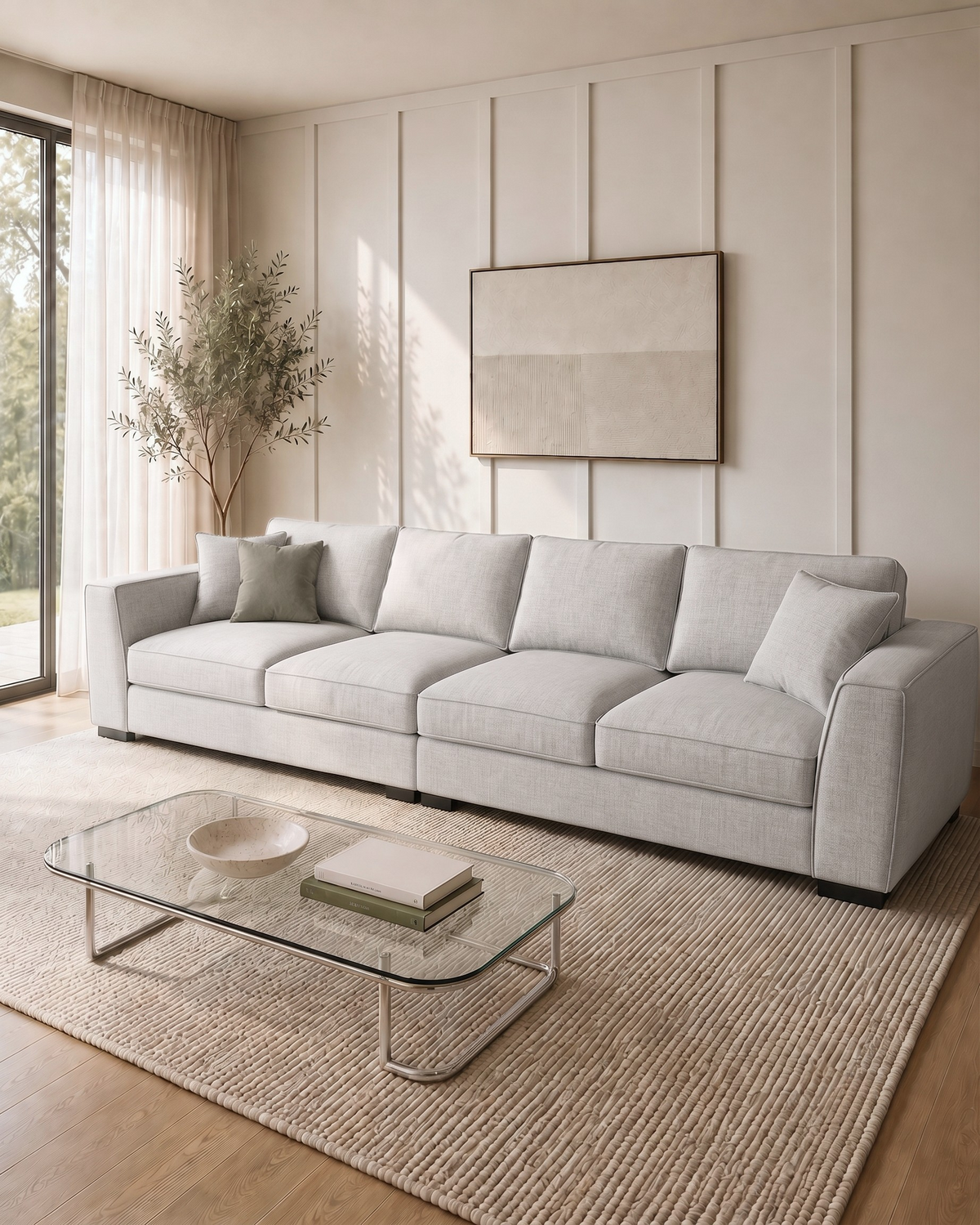 Dawn Fabric Lounge in Slate