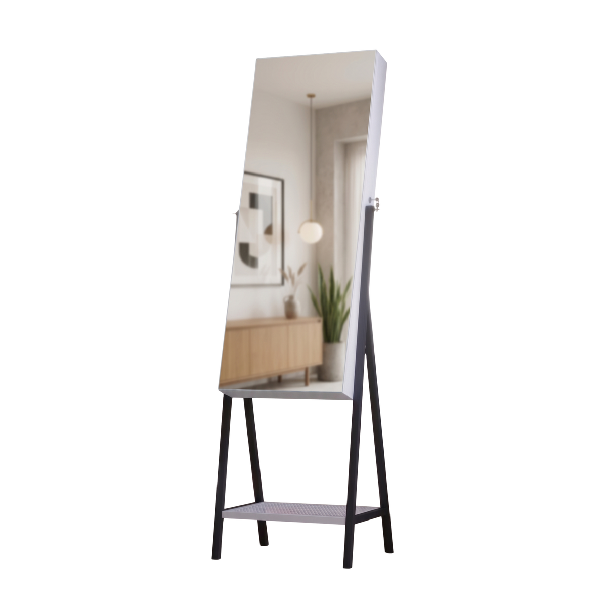 Jewel LED Jewellery Cabinet Mirror