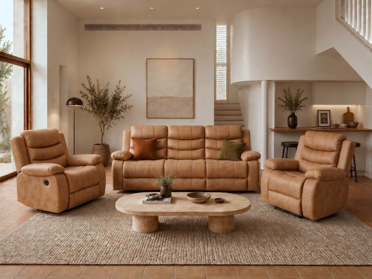 Mason Recliner Lounge SuiteRecliner Sofa Set