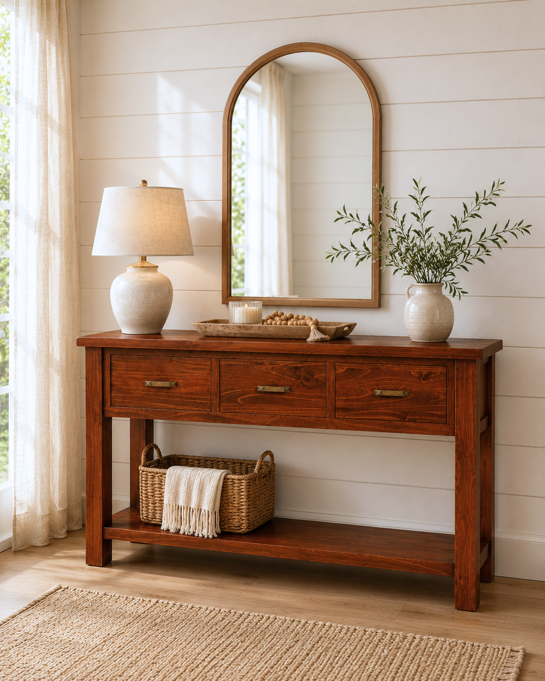 Preston Timber Hall Table