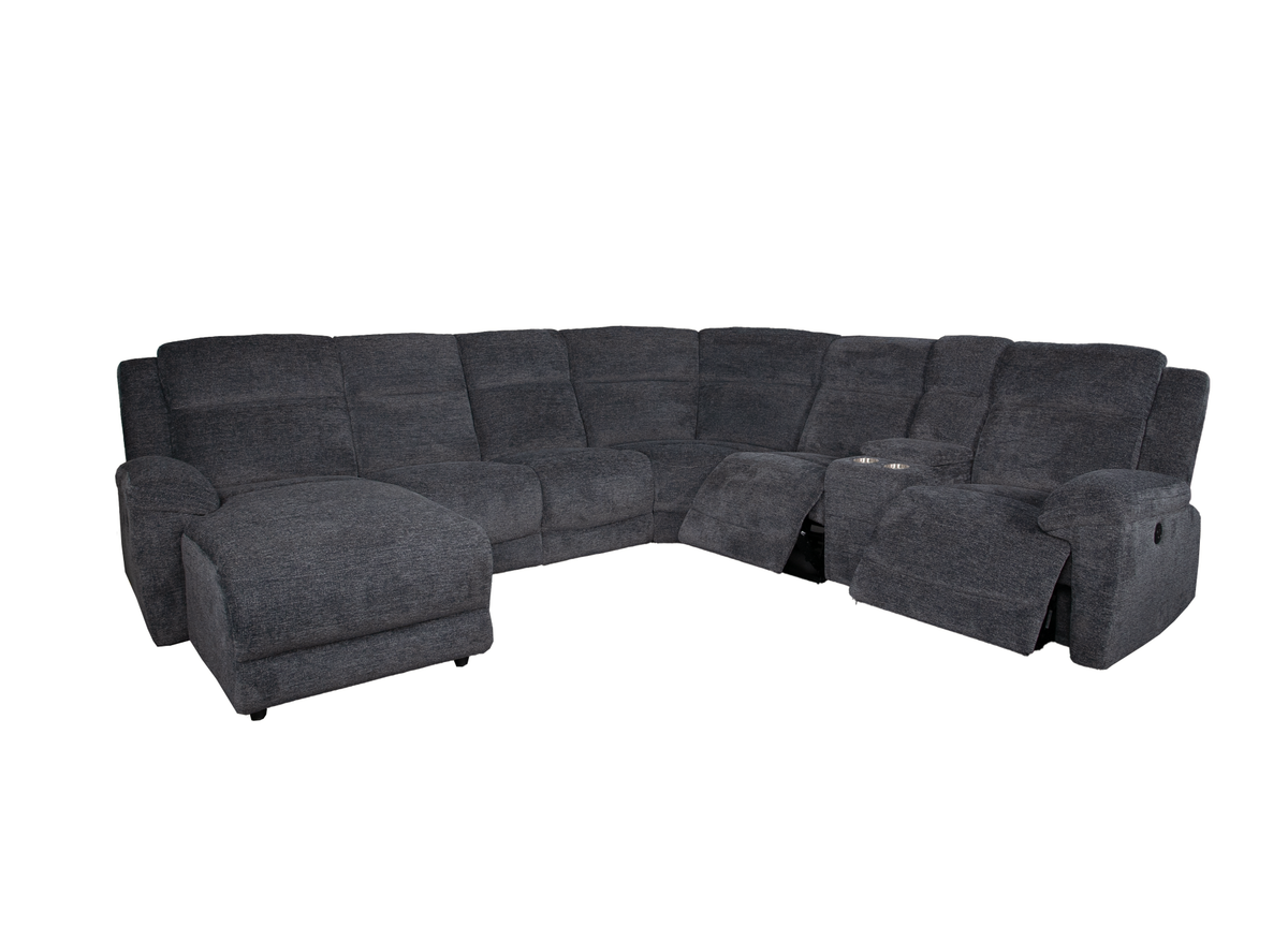 Polo Power Electric Lounge LicoriceRecliner Corner Lounge