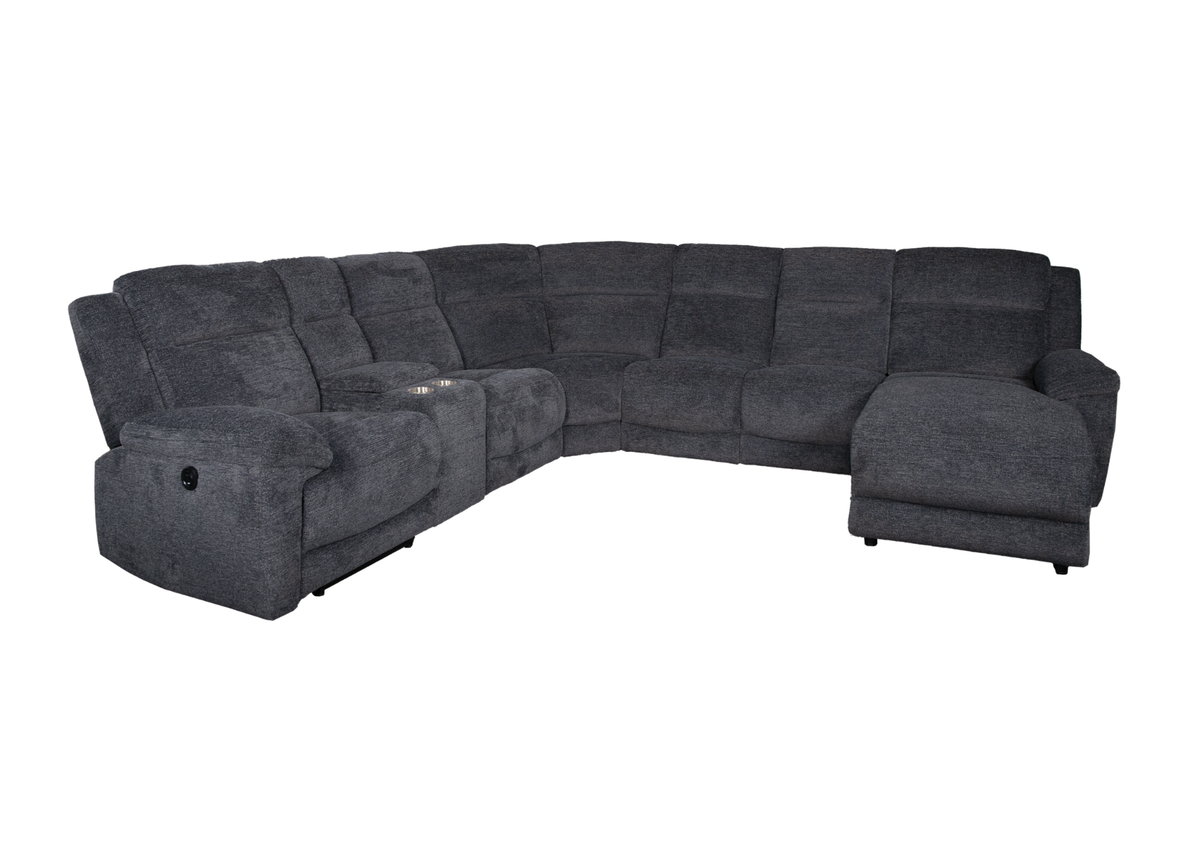 Polo Power Electric Lounge LicoriceRecliner Corner Lounge