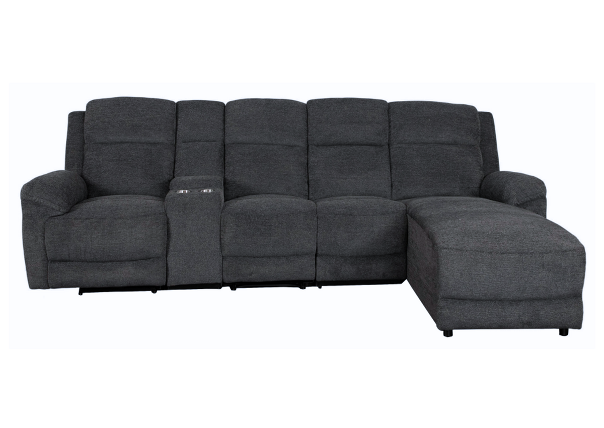 Polo Power Electric Lounge LicoriceRecliner Corner Lounge