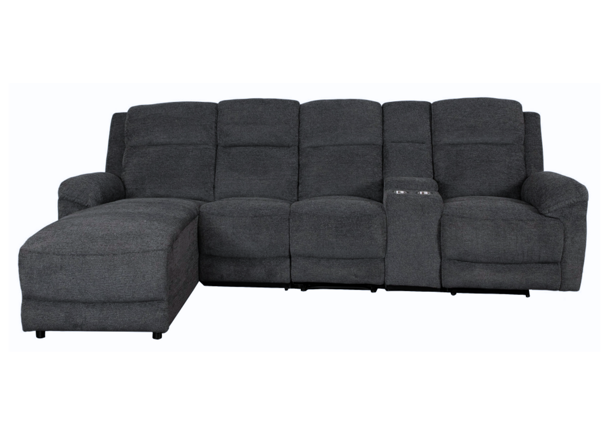 Polo Power Electric Lounge LicoriceRecliner Corner Lounge