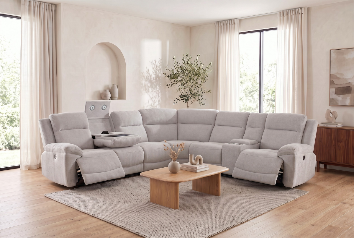 Polo Power Electric Lounge Fifty ShadesRecliner Corner Lounge