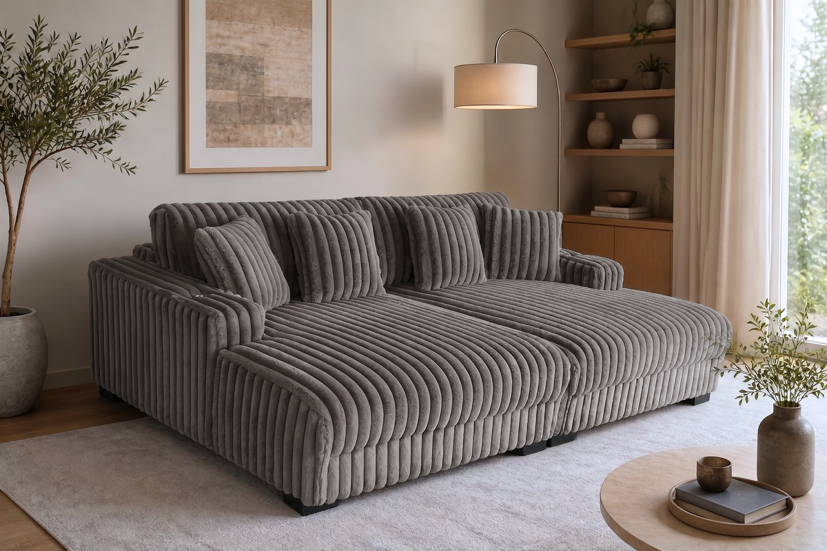 Rae 2 Seater Plush SofaLounge Sofa