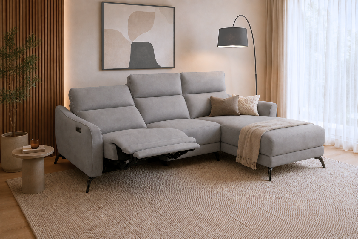 Zenna Electric Recliner Chaise LoungeRecliner Sofa